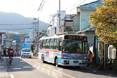 海岸通り(ホーム目の前)