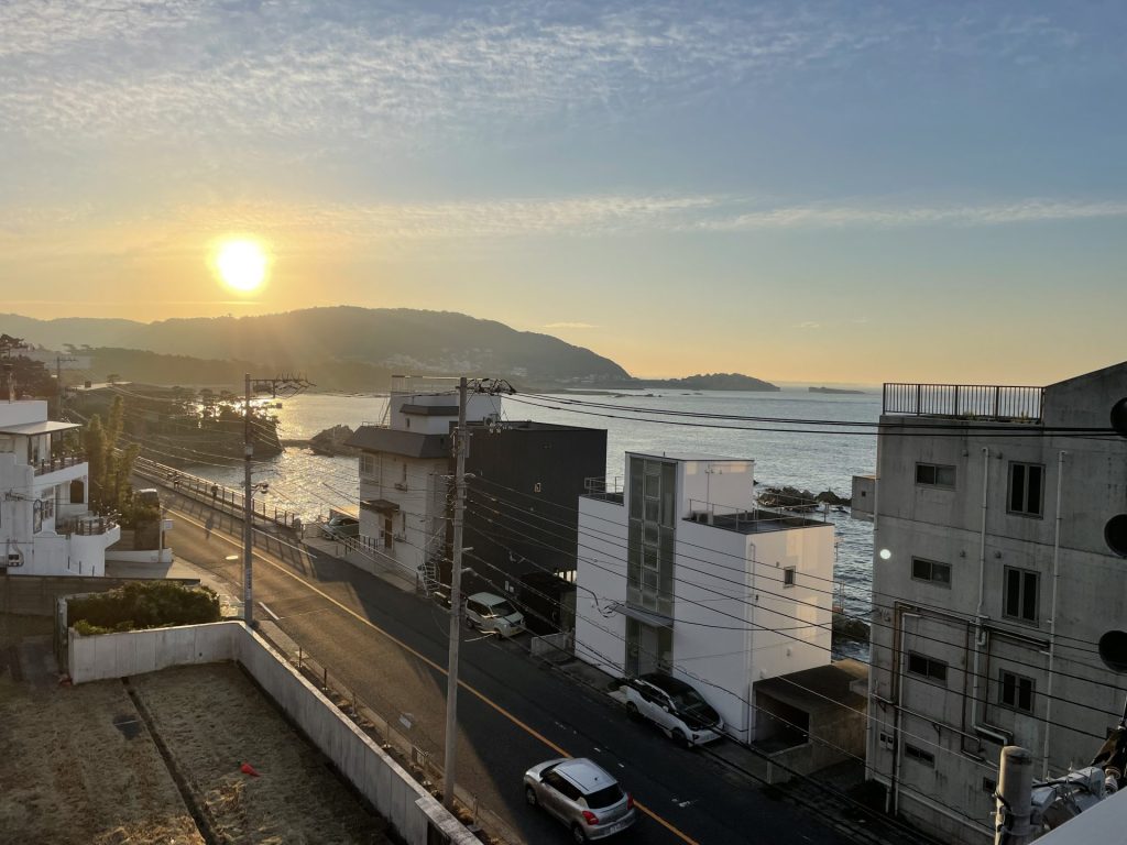 レストランからの景色